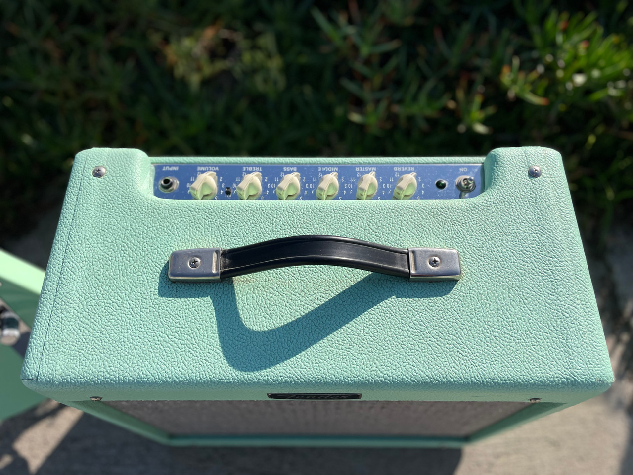 Fender FSR Telecaster Surf green matching headstock w/ matching Fender Blues Jr. SOLD